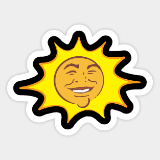 Sun-man Sticker